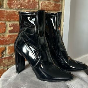 ALDO SIZE 10 LEATHER BOOTIES